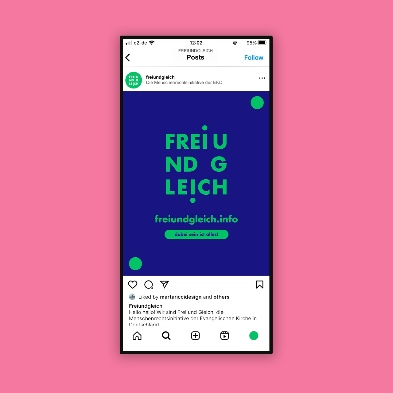 Frei und gleich by Marta Ricci Design