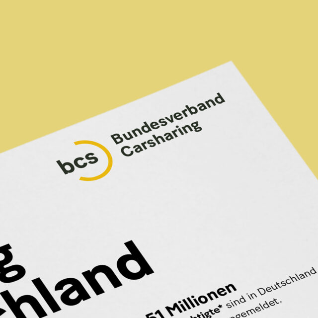 Bundesverband Carsharing by Marta Ricci Design